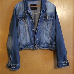 Cropped Denim Jacket